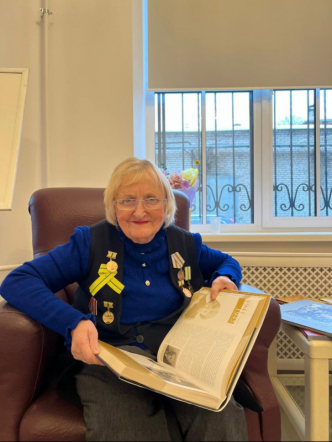 Накануне Дня прорыва блокады Ленинграда музей  Педиатрического университета посетила Татьяна Фомина, которая проходила лечение в клинике вуза в годы войны 1