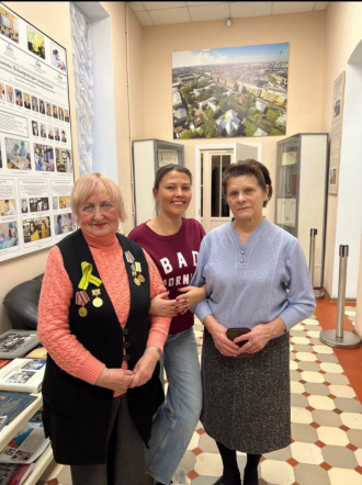 Накануне Дня прорыва блокады Ленинграда музей  Педиатрического университета посетила Татьяна Фомина, которая проходила лечение в клинике вуза в годы войны 6