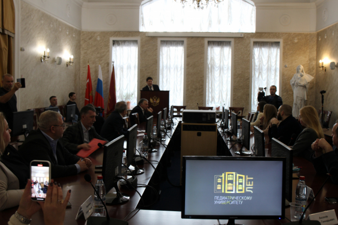 Педиатрический университет подписал соглашение о сотрудничестве с корпорацией «ИнФинТех» 1