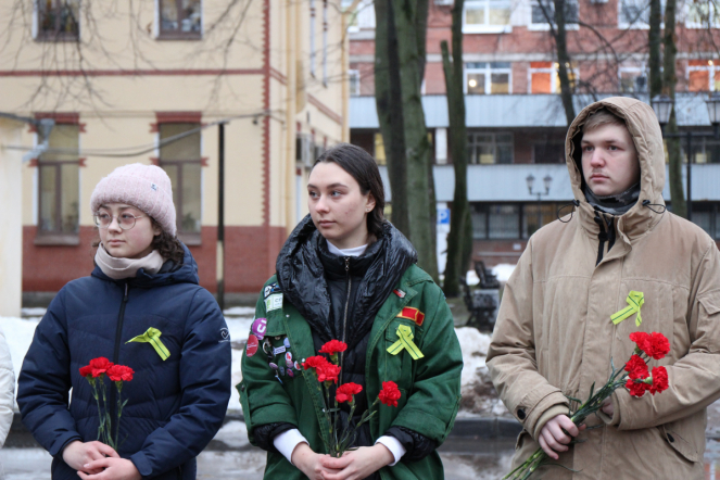 Педиатрический университет почтил память защитников Ленинграда 2