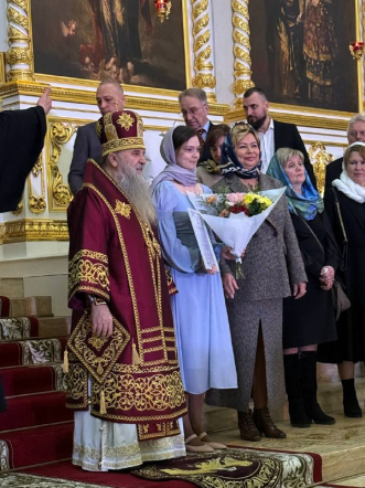День студентов в Петербурге начался с праздничной литургии в Смольном соборе 3