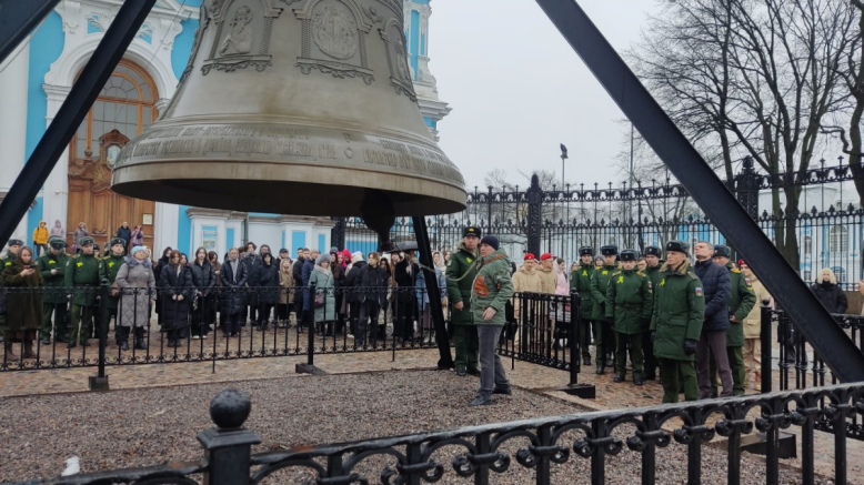 Помощник  ректора Педиатрического университета принял участие в традиционной акции ко Дню полного освобождения Ленинграда от блокады