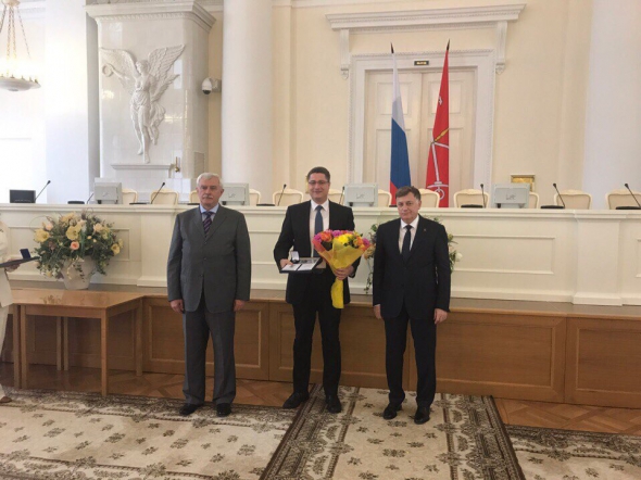 Председатель Профкома Обучающихся СПбГПМУ отмечен премией Правительства Санкт-Петербурга