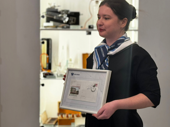 Почта России выпустила конверт, посвящённый 100-летию Педиатрического университета 4