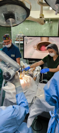 Оториноларингологи Педиатрического университета апробировали инновационный экзомикроскоп 2