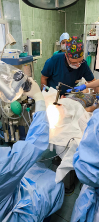 Оториноларингологи Педиатрического университета апробировали инновационный экзомикроскоп 3