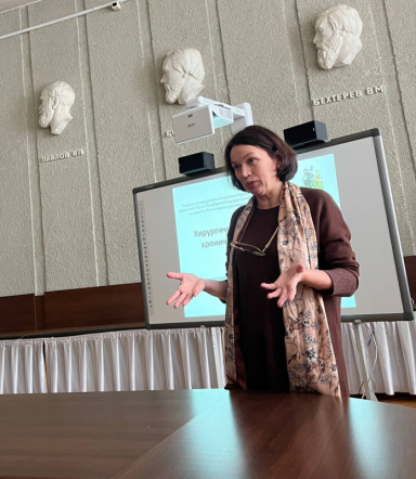 Заседание Межвузовского общества ординаторов прошло в стенах Клинической больницы №122 им. Л.Г.Соколова 3