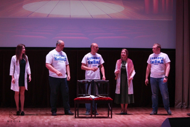 Команда сотрудников Педиатрического университета - победитель конкурса талантов!