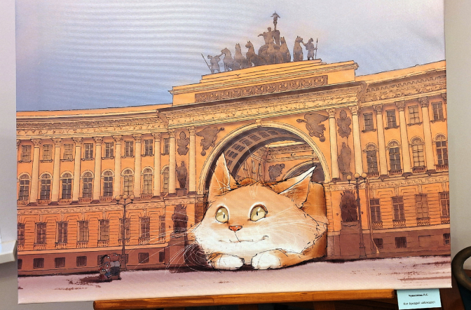 В музее Педиатрического университета открыли выставку, посвящённую началу весны 20