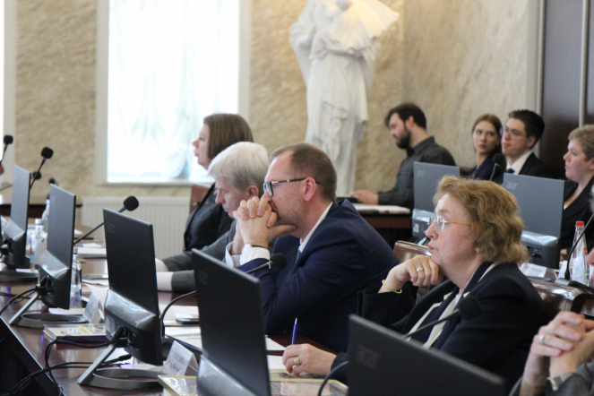 В Педиатрическом университете состоялось заседание комиссии по здравоохранению и общественному здоровью Общественной палаты Санкт-Петербурга 38