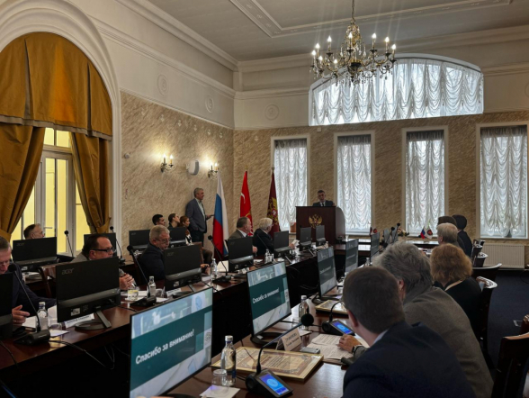 В Педиатрическом университете состоялось заседание комиссии по здравоохранению и общественному здоровью Общественной палаты Санкт-Петербурга 39