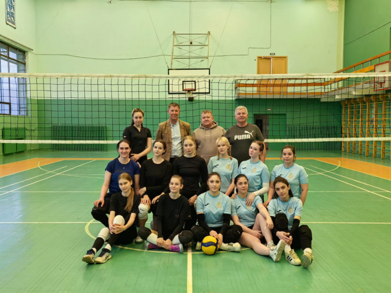 Волейболисты Педиатрического университета — победители товарищеского матча 5
