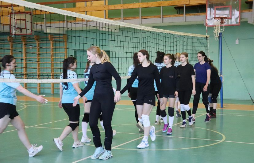 Волейболисты Педиатрического университета — победители товарищеского матча