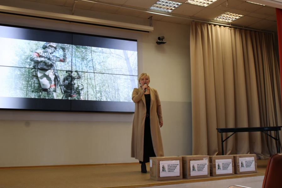 В Педиатрическом университете прошел концерт в поддержку участников специальной военной операции 18