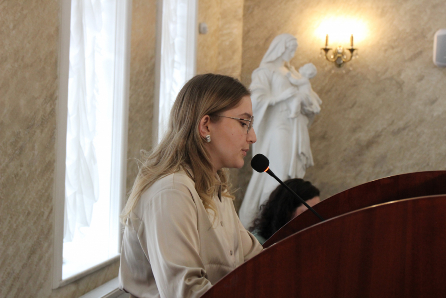 К участникам патриотического форума в Педиатрическом университета обратился космонавт Андрей Борисенко 2