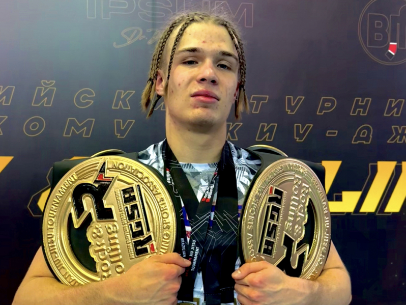 Студент Педиатрического университета — призер соревнований по джиу-джитсу