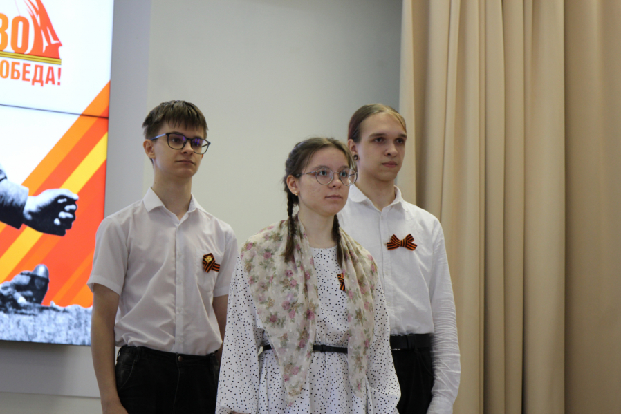 Студенты медицинского училища Педиатрического университета провели концерт к 80-летию Победы в Великой Отечественной войне 3