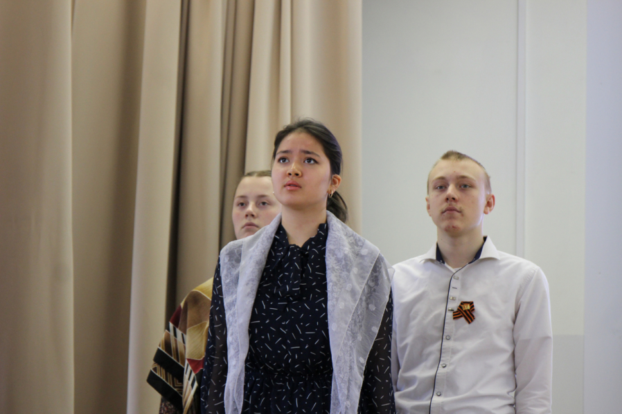 Студенты медицинского училища Педиатрического университета провели концерт к 80-летию Победы в Великой Отечественной войне 4