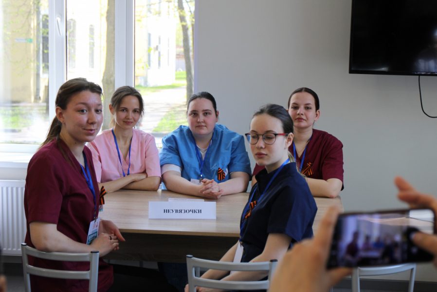 В Педиатрическом университете прошла Первая региональная олимпиада сестринского таланта по десмургии 1