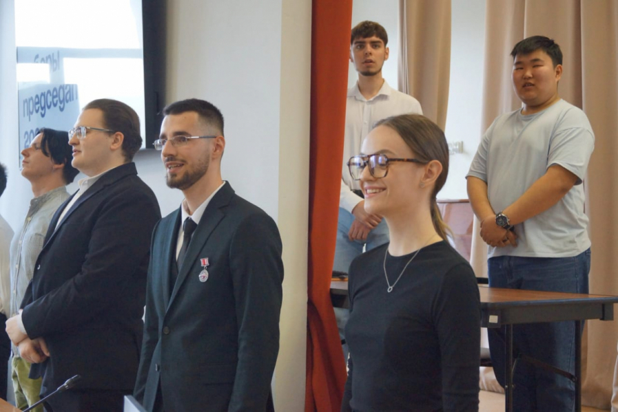 В Педиатрическом университете избрали нового председателя Совета обучающихся 2