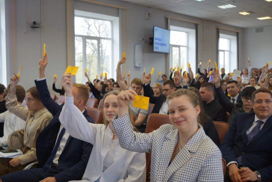 В Педиатрическом университете избрали нового председателя Совета обучающихся