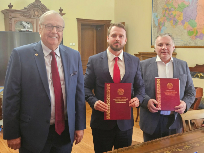 Педиатрический университет и Гомельский государственный медицинский университет подписали соглашение о сотрудничестве 5