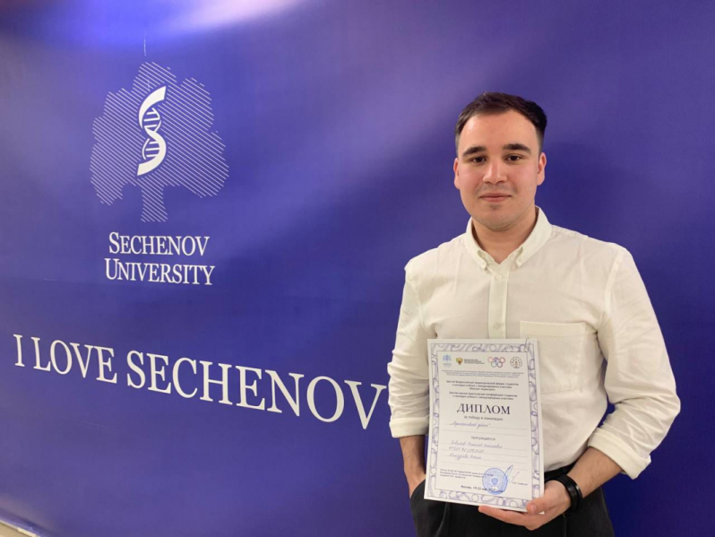 Студент Педиатрического университета одержал победу в номинации «Перспективный дебют» 5