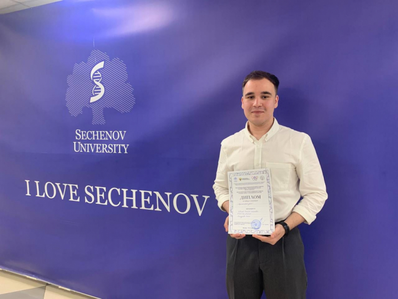 Студент Педиатрического университета одержал победу в номинации «Перспективный дебют»