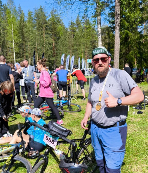 Врач Педиатрического университета принял участие в Ореховом веломарафоне