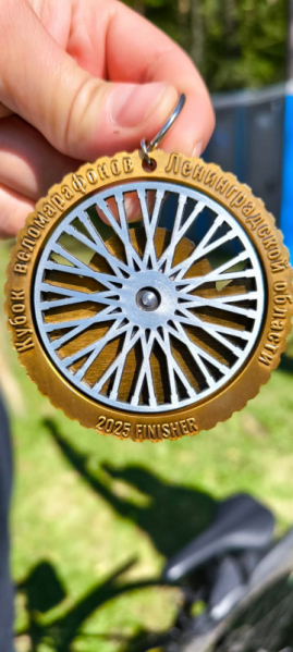 Врач Педиатрического университета принял участие в Ореховом веломарафоне 3