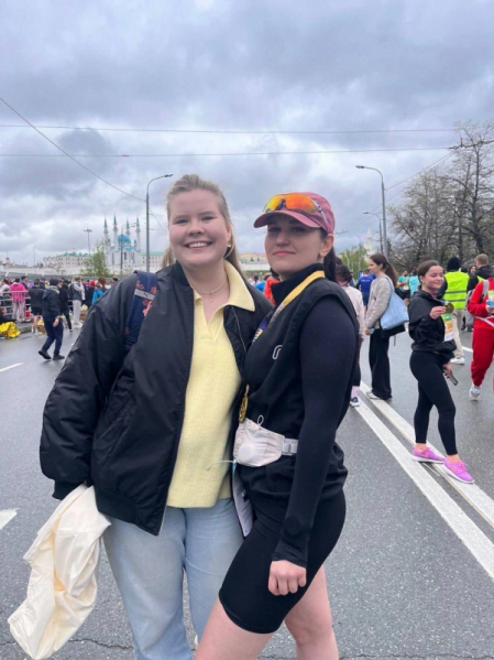 Студентки Педиатрического университета поставили личные рекорды на Казанском марафоне 1
