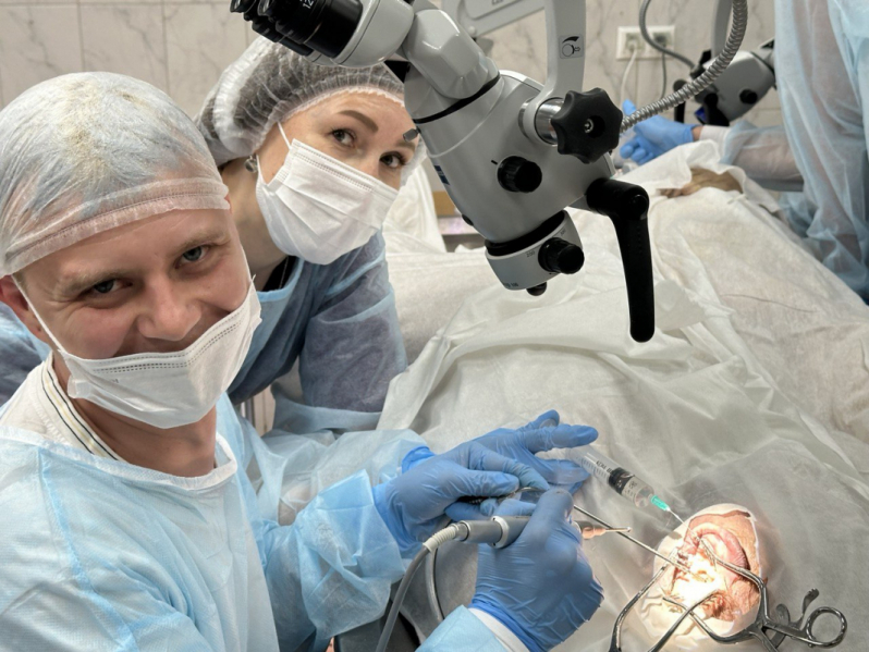 Прошел второй курс повышения квалификации для врачей оториноларингологов "Основы отохирургии. Анатомия височной кости" 6