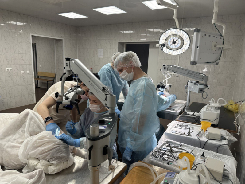 Прошел второй курс повышения квалификации для врачей оториноларингологов "Основы отохирургии. Анатомия височной кости" 7