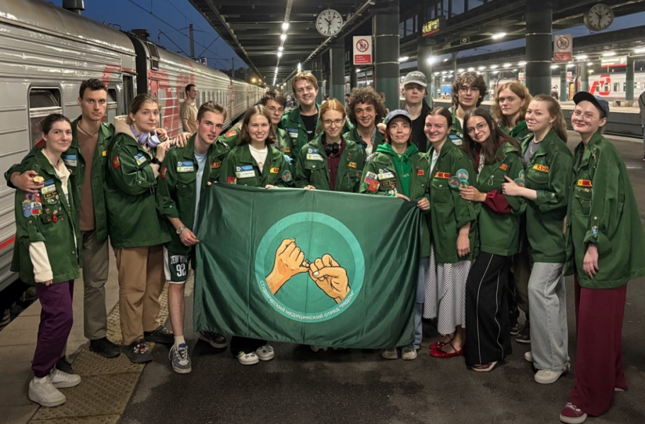 Студенческий медицинский отряд «Рядом» вернулся из Вологды