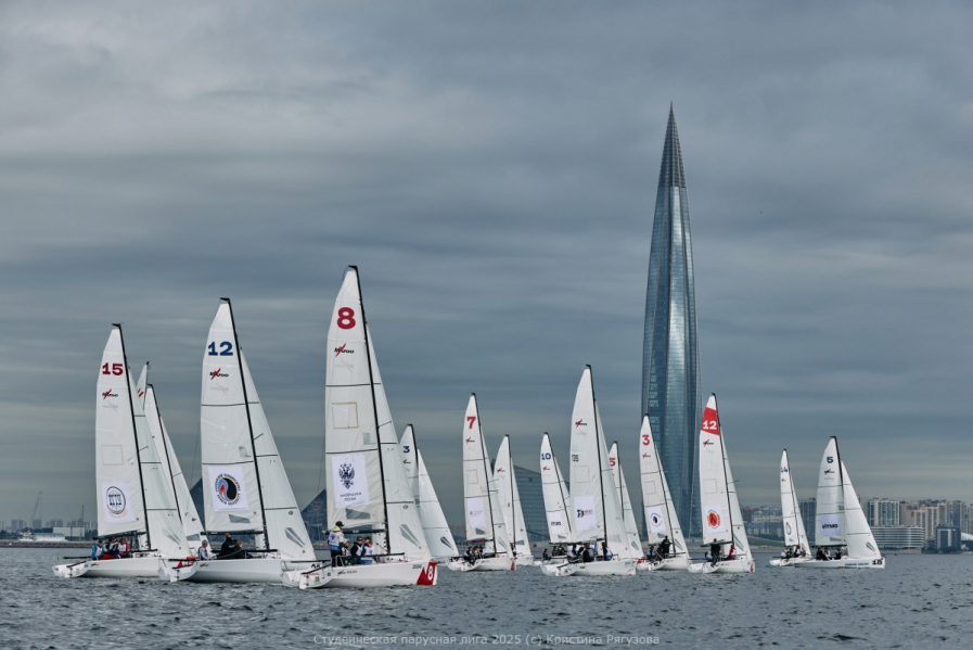 Команда Педиатрического университета вошла в золотой флот Всероссийской Студенческой Парусной  Лиги 2