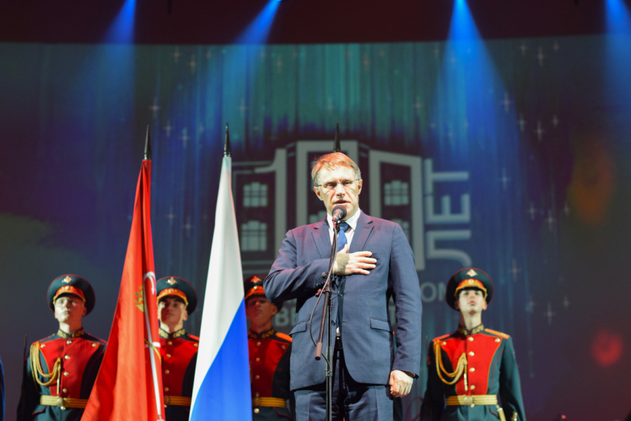 Министр здравоохранения и Губернатор Санкт-Петербурга поздравили Педиатрический университет со 100-летием 35