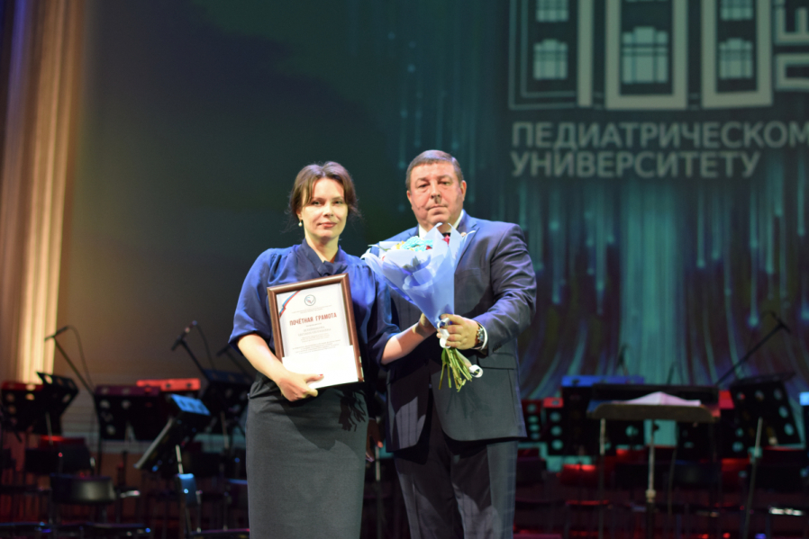 Министр здравоохранения и Губернатор Санкт-Петербурга поздравили Педиатрический университет со 100-летием 57