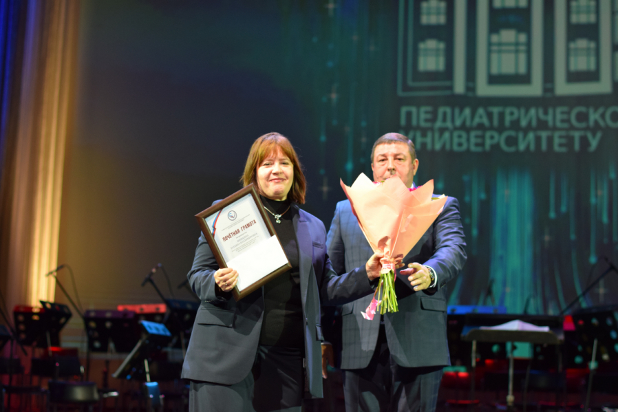 Министр здравоохранения и Губернатор Санкт-Петербурга поздравили Педиатрический университет со 100-летием 58