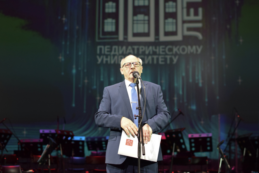 Министр здравоохранения и Губернатор Санкт-Петербурга поздравили Педиатрический университет со 100-летием 62