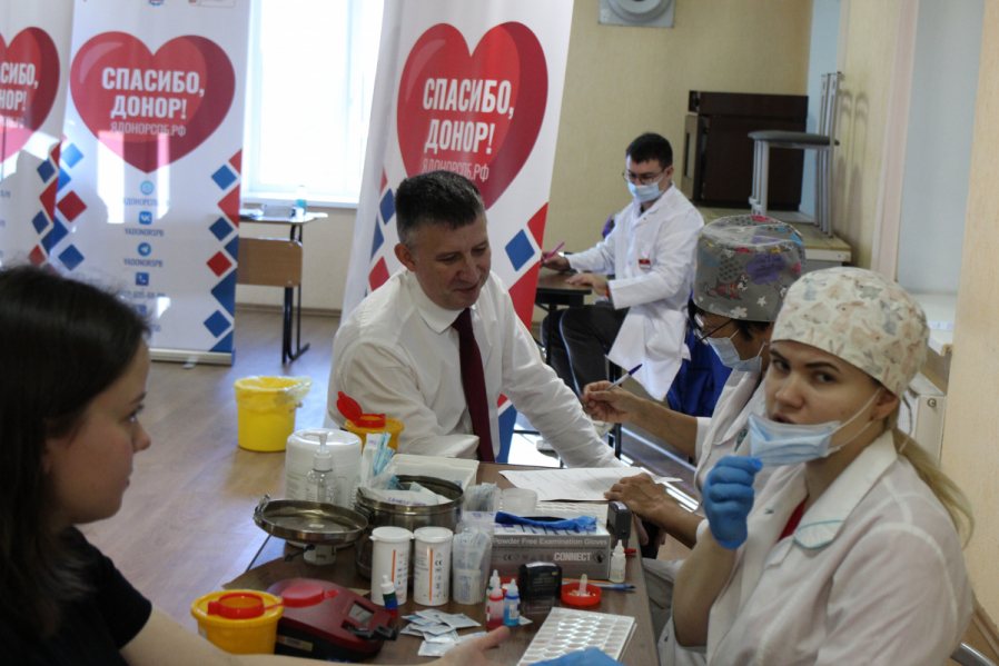 В Педиатрическом университете прошел юбилейный День донора 1