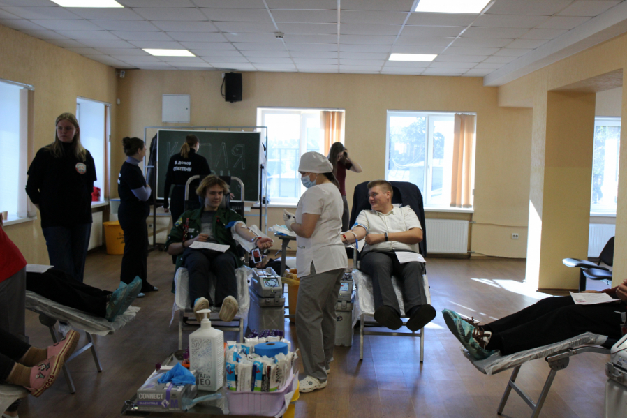 В Педиатрическом университете прошел юбилейный День донора