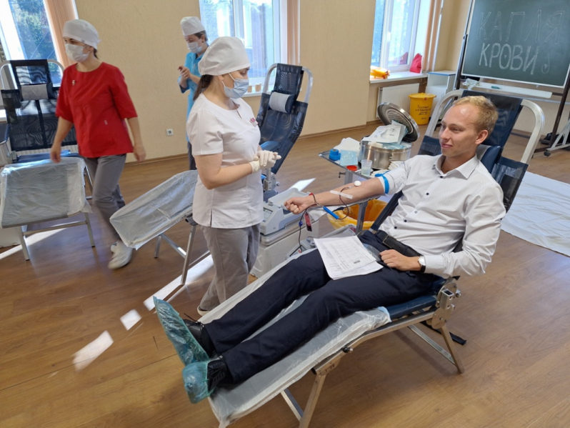 В Педиатрическом университете прошел юбилейный День донора 5