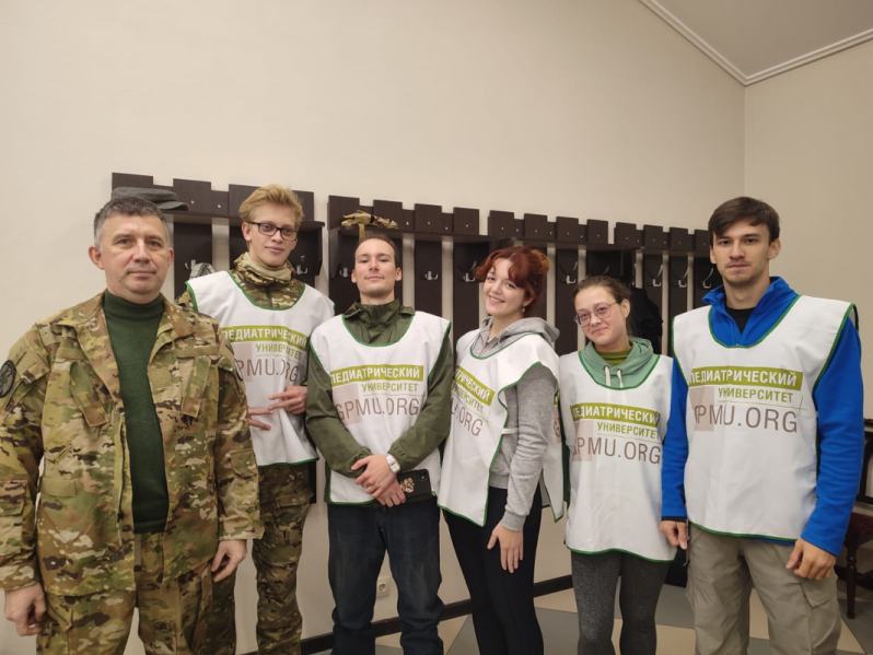 Студенты Педиатрического университета приняли участие в патриотических соревнованиях