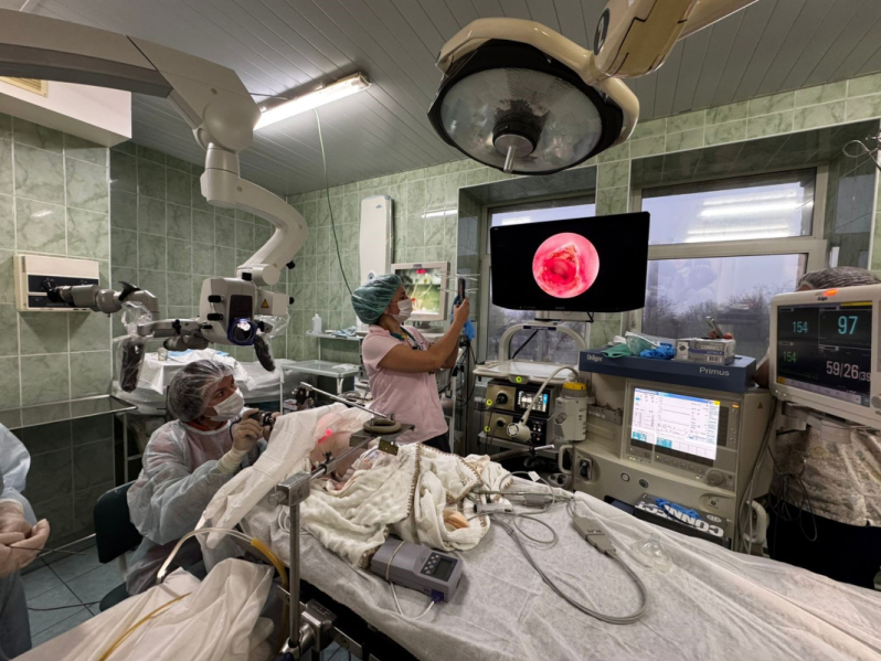 Две операции в Педиатрическом университете спасли жизнь новорожденной из Чеченской Республики