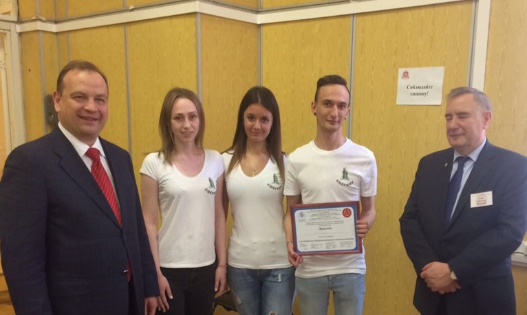 Команда студентов специальности «Медико-профилактическое дело» заняла III место.